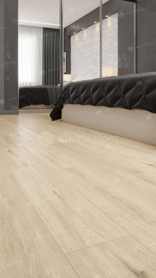 Виниловый ламинат "Alpine Floor" Classic Light MC Дуб Ваниль (1220*183*3,5 мм) — купить в Ногинске