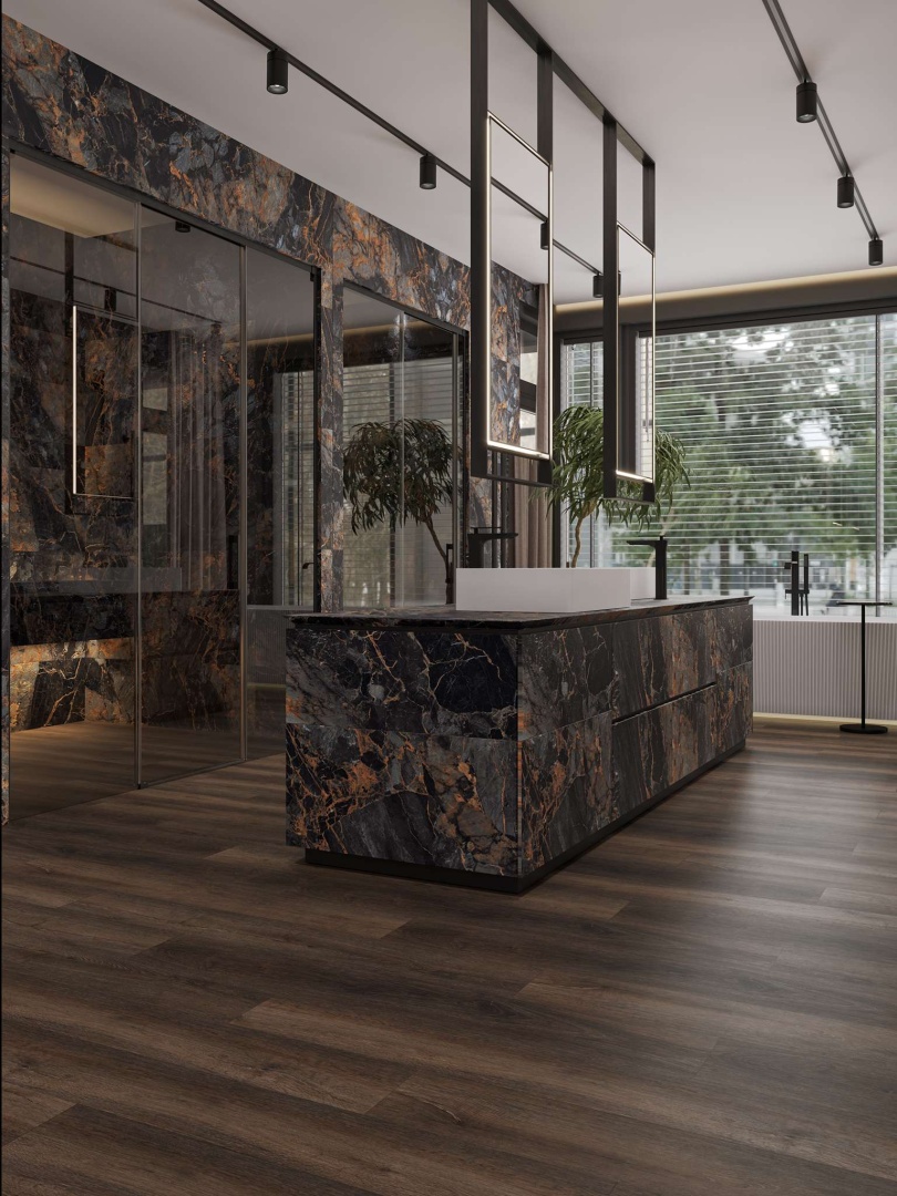 Кварцвиниловая плитка LVT "Alpine Floor" Дуб Левитан (1219*184*2 мм) — купить в Ногинске