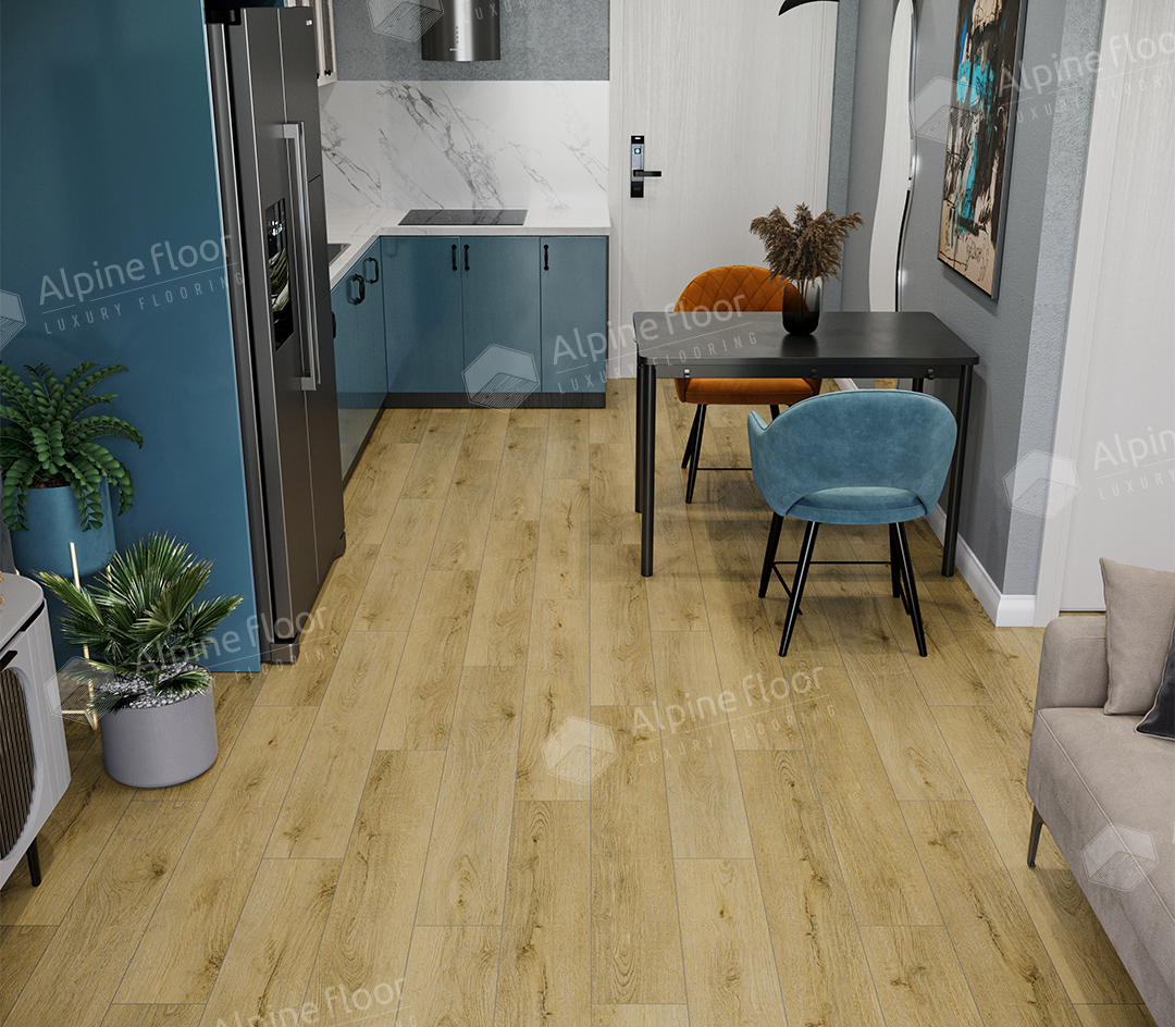 SPC ламинат "Alpine Floor" Умбра (1220*183*4 мм) — купить в Ногинске