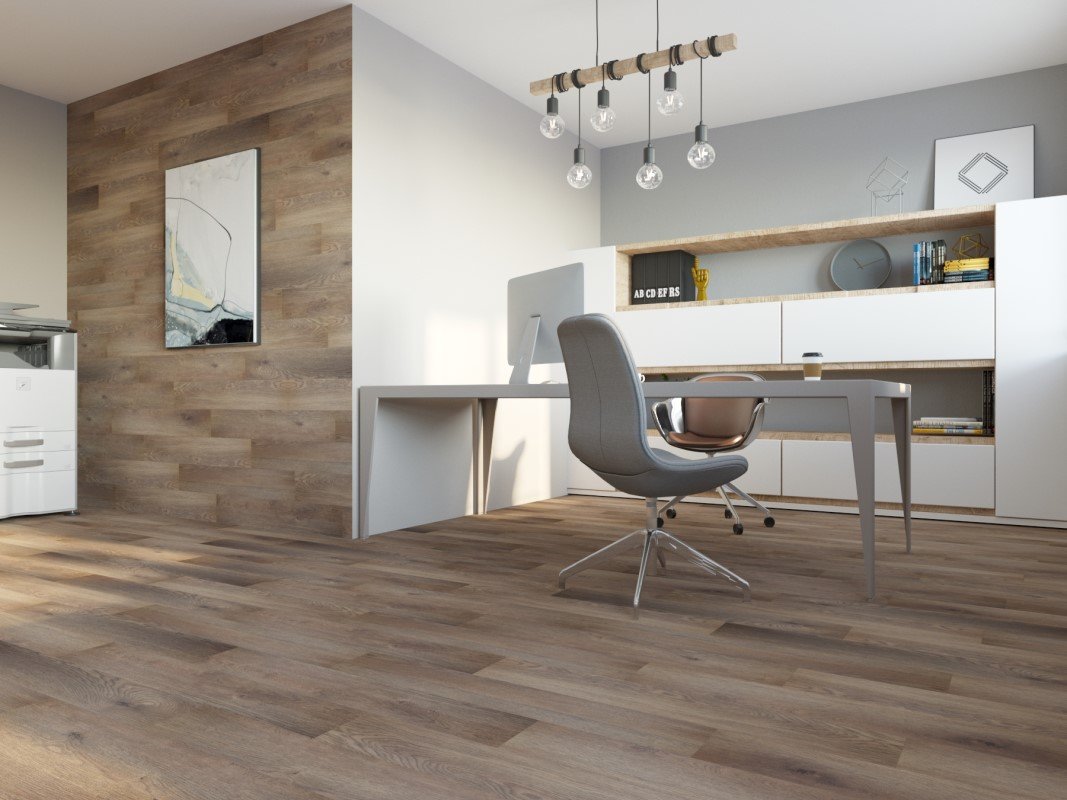 Замковая ПВХ плитка "Art Tile" Дуб Террас (920*150*4 мм) — купить в Ногинске