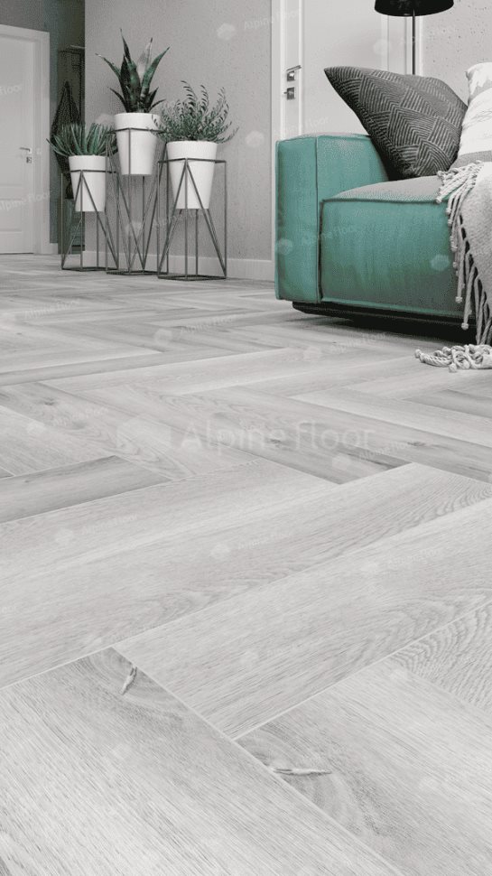 Виниловый ламинат "Alpine Floor" Parquet Light Дуб Лейтена (600*125*4 мм) — купить в Ногинске