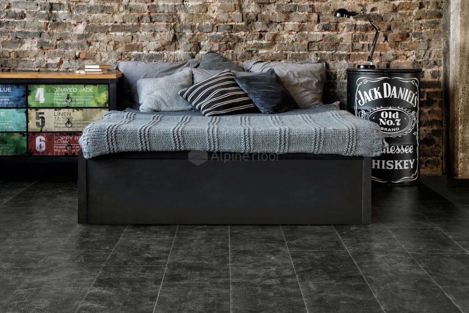 Замковая ПВХ плитка Ларнака  (609,6*304,8*4мм) — купить в Ногинске