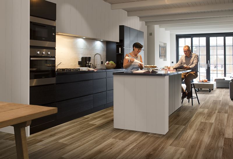 Замковая ПВХ плитка "Berry Alloc" Pure Click Lime Oak 966D (1326*204*5мм) — купить в Ногинске