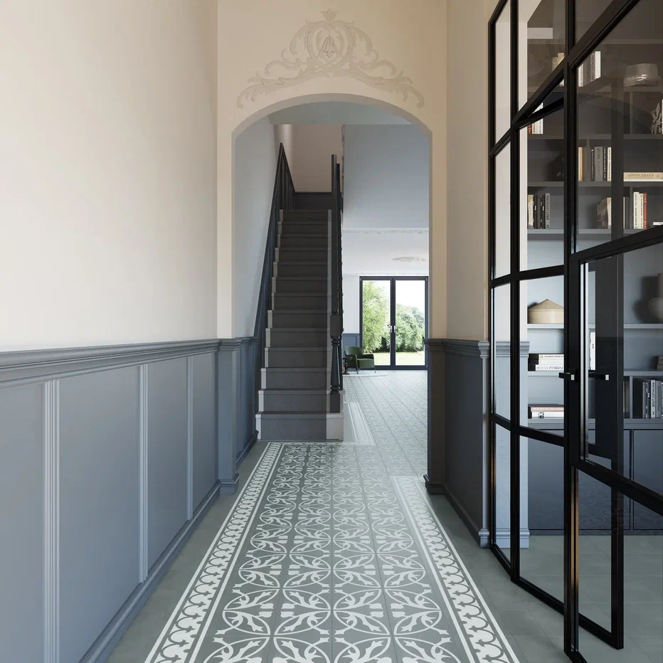 Кварцвиниловая плитка "Invictus" Victorian Bord Smoke (229*229*2,5мм) — купить в Ногинске