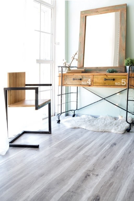 Кварцвиниловая плитка "Alpine Floor" Дуб Полярный  (1219*184*2мм) — купить в Ногинске