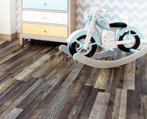 Кварцвиниловая плитка "Alpine Floor" Орех Состаренный (1219*184*3мм) — купить в Ногинске