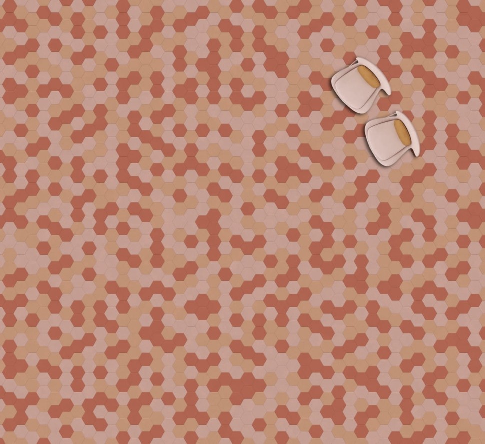 Виниловая плитка "Moduleo" Moods Hexagon 347 (226,32*196*2,5 мм) — купить в Ногинске