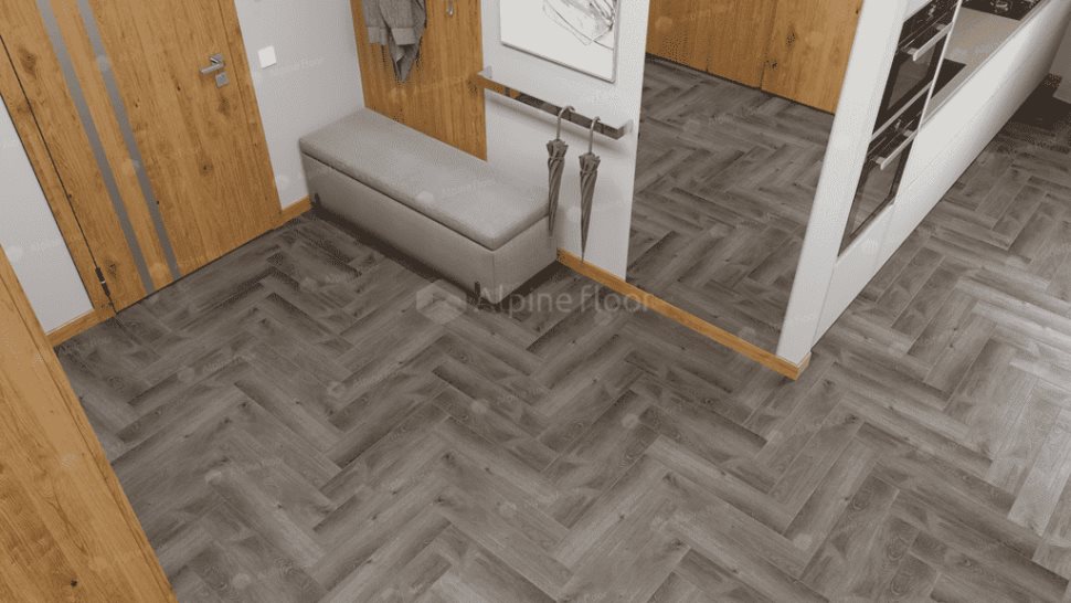Виниловый ламинат "Alpine Floor" Parquet Light Дуб Мерга (600*125*4 мм) — купить в Ногинске