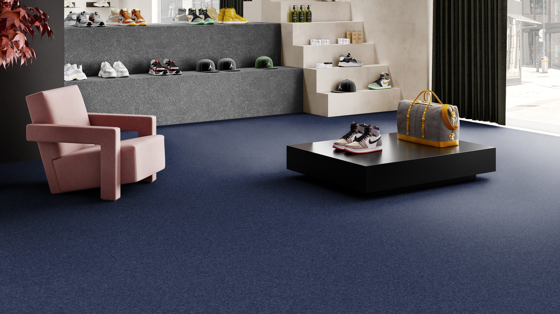 Ковровая плитка Medusa Tile 77 (500*500*5 мм) — купить в Ногинске