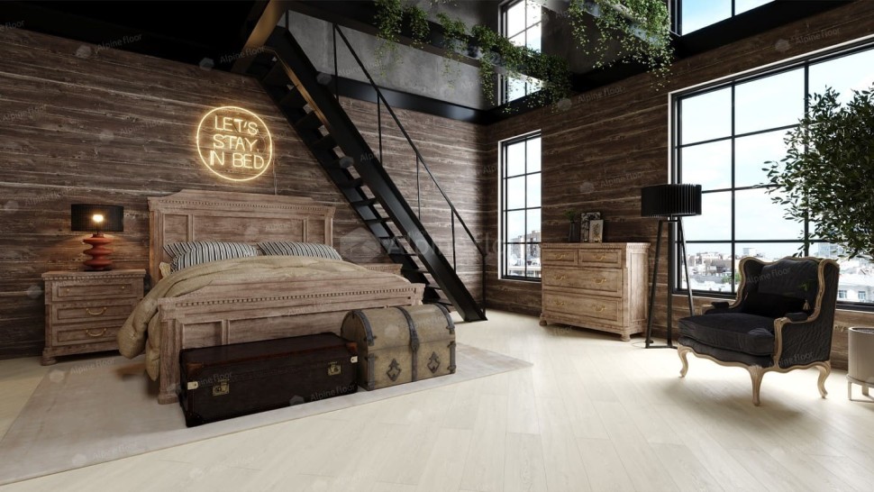 Виниловый ламинат "Alpine Floor" Classic Light MC Дуб Арктик (1220*183*3,5 мм) — купить в Ногинске