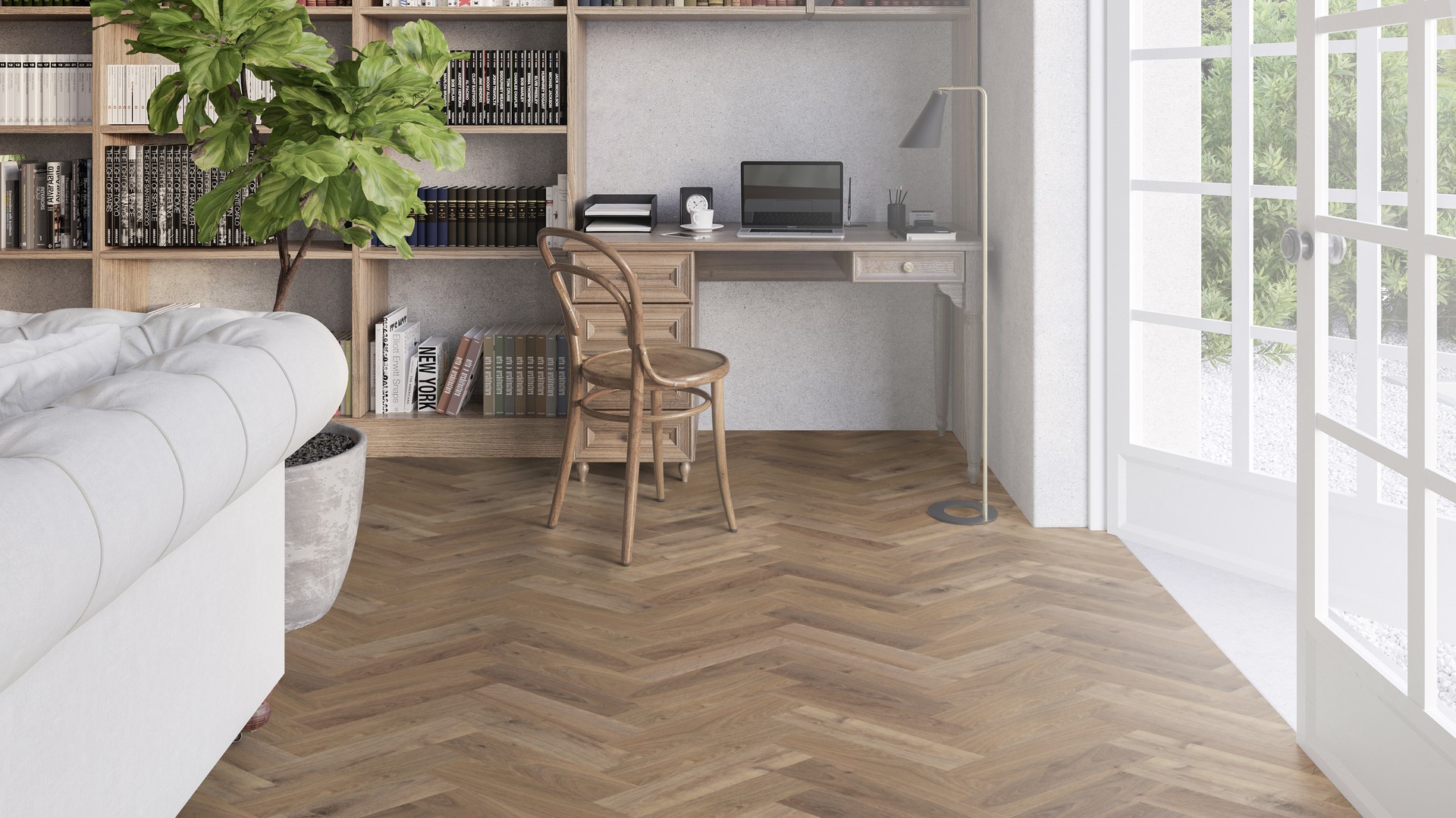 Кварцвиниловая плитка "Invictus" Highland Oak Roasted (406*102*2,5мм) — купить в Ногинске