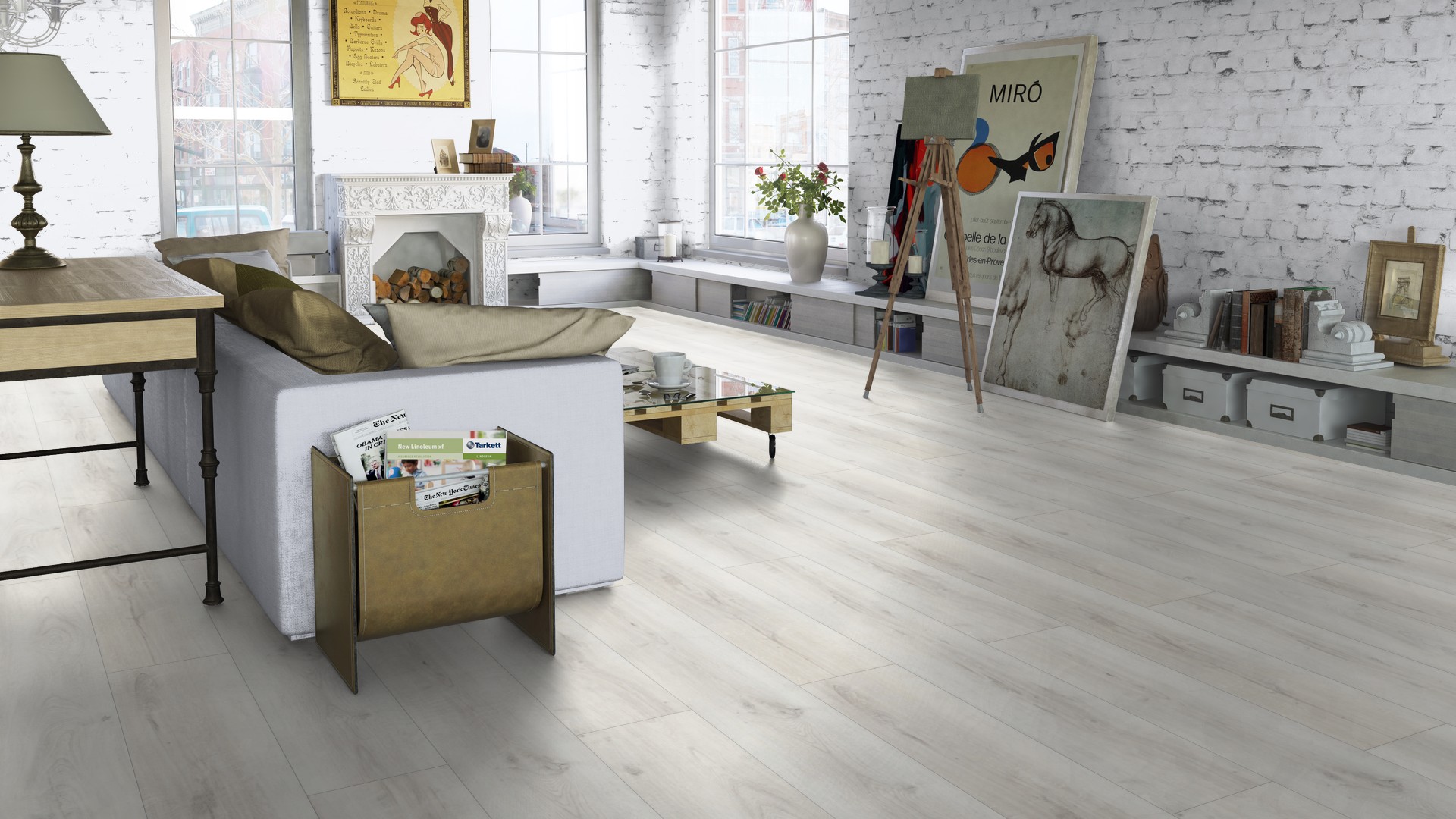 SPC ламинат "Tarkett" Deep House Patrick (1400*225*4,6 мм) — купить в Ногинске