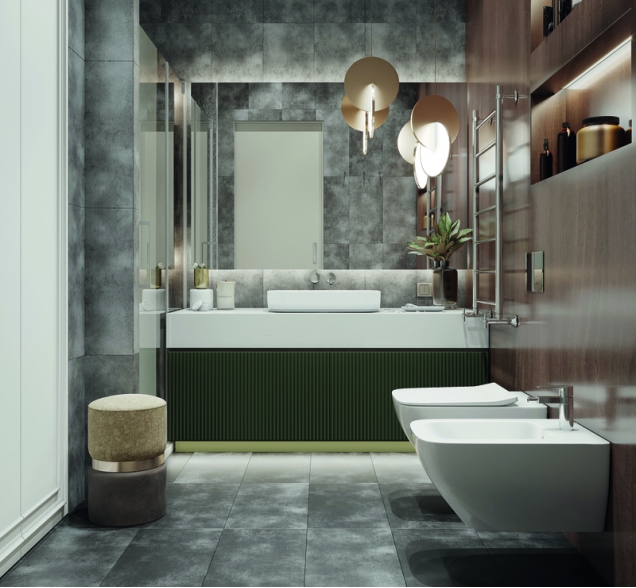 SPC ламинат "CronaFloor" Stone 4V Торнадо Серый (600*300*4 мм) — купить в Ногинске