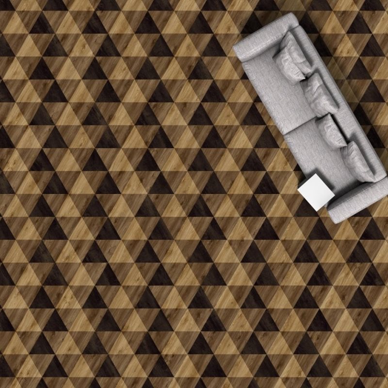 Виниловая плитка Triangles 362 (452,64*392*2,5 мм) — купить в Ногинске