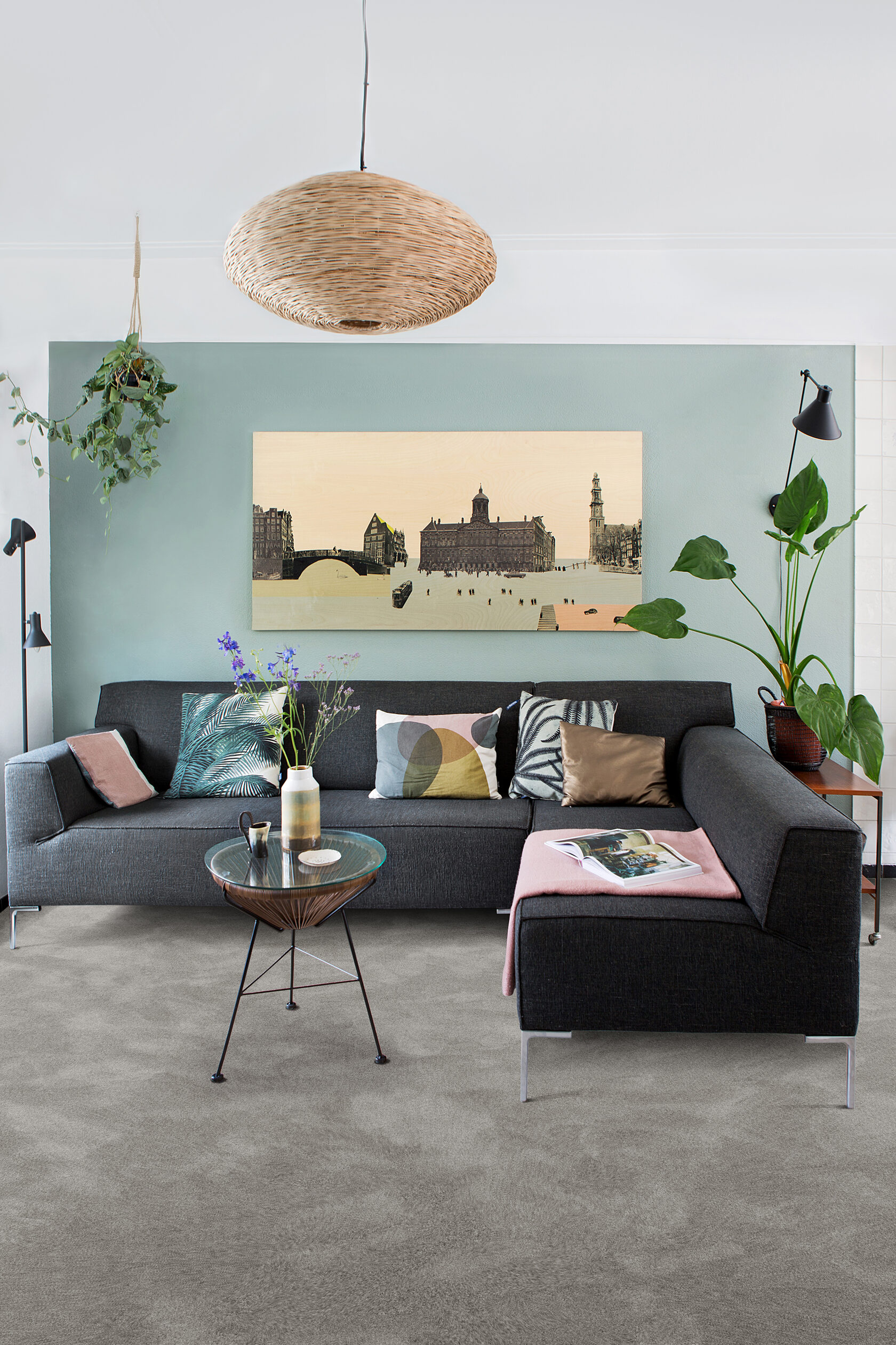 Ковровое покрытие "Bonkeel" Brooklyn Plain 49 (ширина 4м) — купить в Ногинске