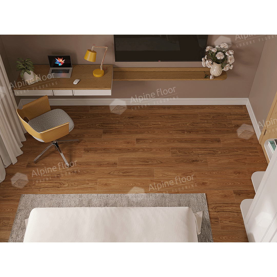 SPC ламинат "Alpine Floor" Орех Маррон Классик (1220*183*4 мм) — купить в Ногинске