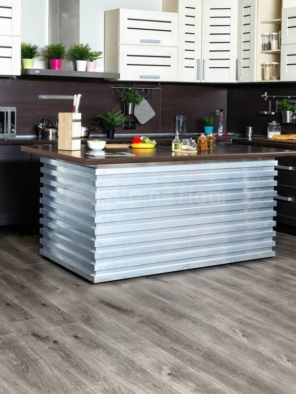 Кварцвиниловая плитка "Alpine Floor" Дуб Дымчатый (1219*184*3мм) — купить в Ногинске