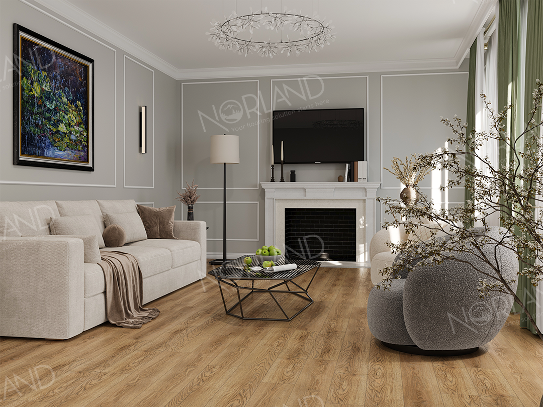 Каменно-полимерный ламинат SPC "Norland" Gaula (1220*183*4 мм) — купить в Ногинске