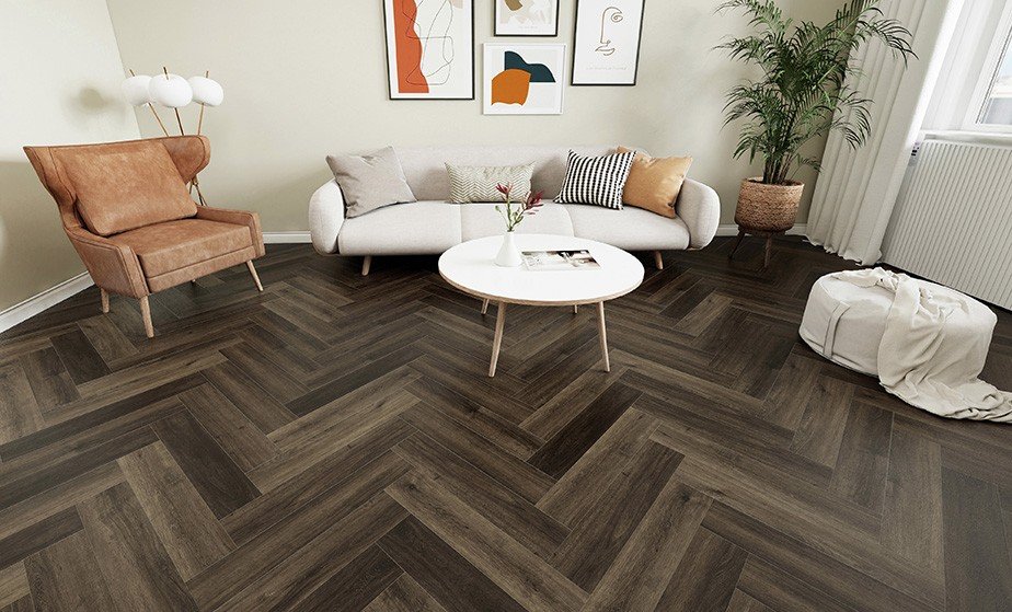 Ламинат SPC AquaMax Дуб Шеверни (640*128*4 мм) — купить в Ногинске