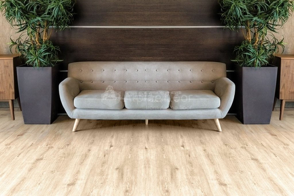 Замковая ПВХ плитка "Alpine Floor" Дуб Ваниль  (1220*183*4мм) — купить в Ногинске
