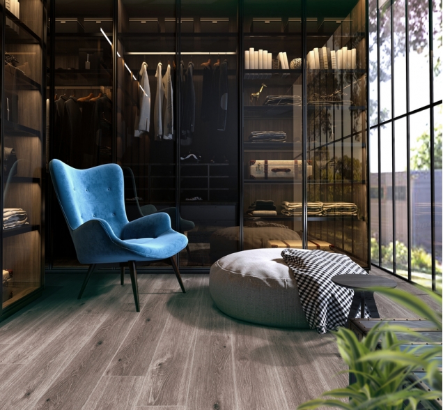 SPC ламинат "CronaFloor" Wood 4V Дуб Хельсинки (1200*180*4 мм) — купить в Ногинске