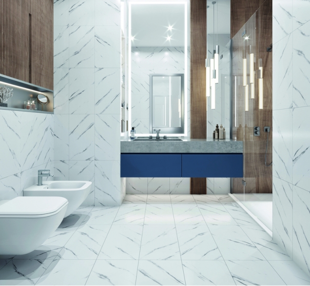 SPC ламинат "CronaFloor" Stone 4V Калакатта (600*300*4 мм) — купить в Ногинске