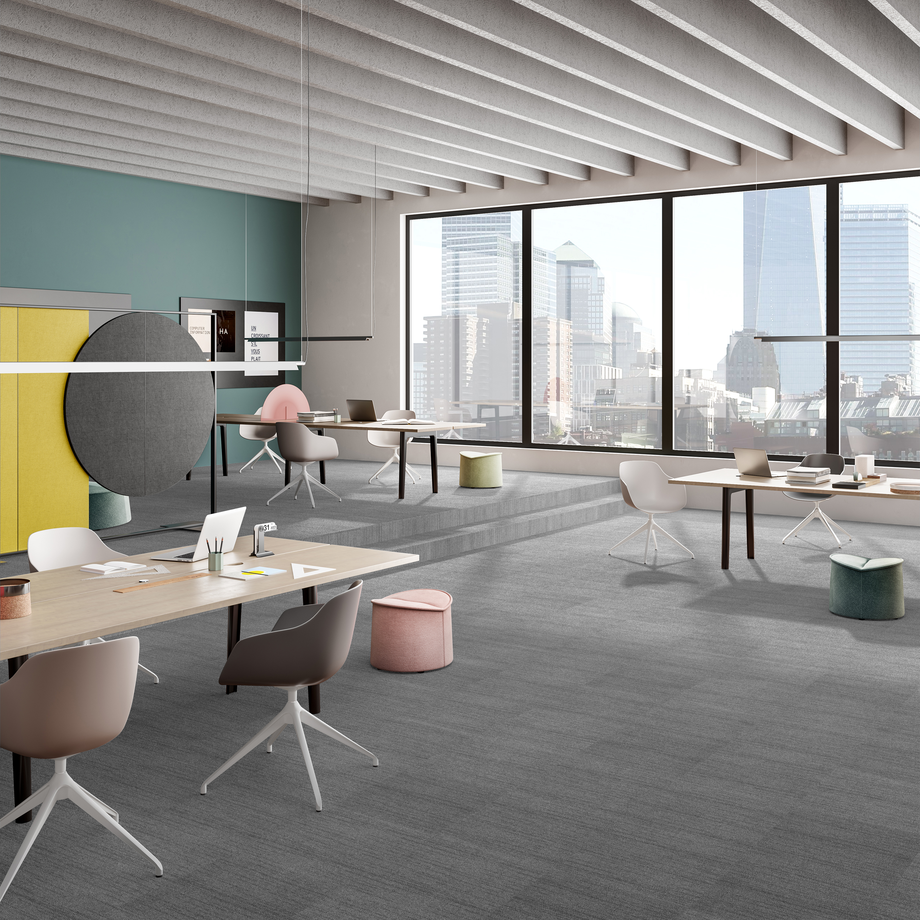 Ковровая плитка Marvel Tile 97 (500*500*6 мм) — купить в Ногинске