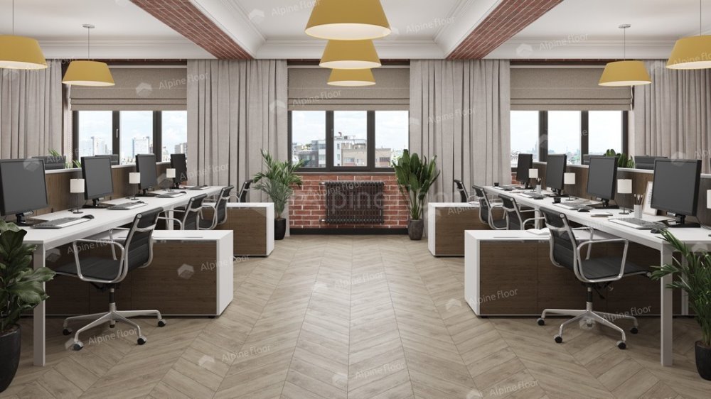 LVT плитка "Alpine Floor" Карите (555*127*2,5 мм) — купить в Ногинске