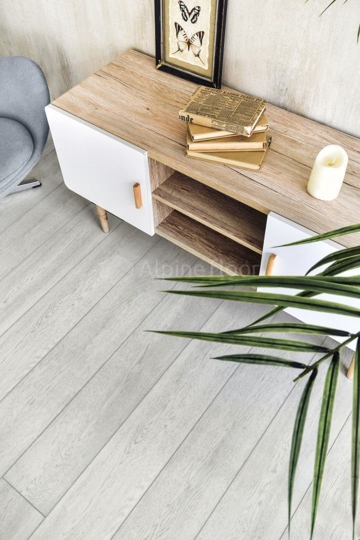 Замковая ПВХ плитка Зимний лес  (1220*183*6мм) — купить в Ногинске