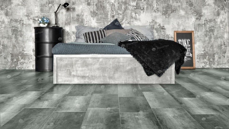 Виниловая плитка "Alpine Floor" Light Stone Корнуолл (608*303*2,5 мм) — купить в Ногинске