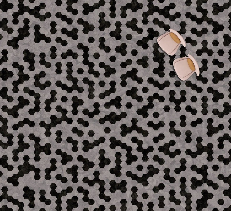 Виниловая плитка "Moduleo" Moods Hexagon 336 (226,32*196*2,5 мм) — купить в Ногинске