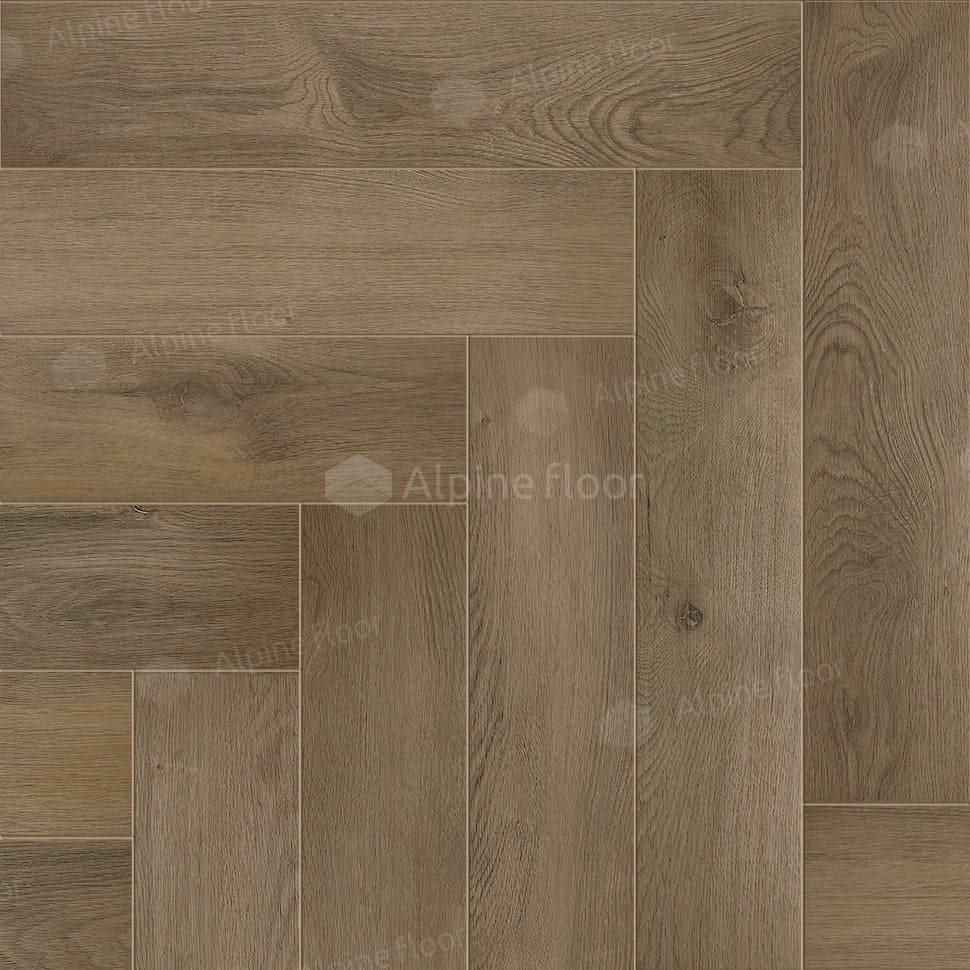 Виниловая плитка "Alpine Floor" Parquet LVT Дуб Насыщенный (590*118*2,5 мм) — купить в Ногинске