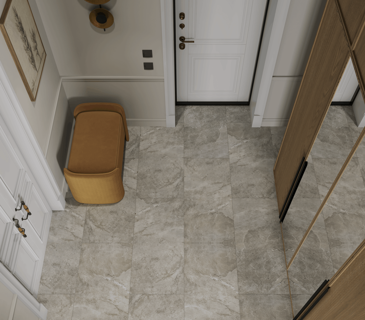 Кварцвиниловая плитка LVT "Alpine Floor" Пенни (940*470*2,5 мм) — купить в Ногинске