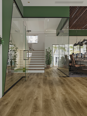 Кварцвиниловая плитка LVT "Alpine Floor" Дуб Натуральный Отбеленный (1227*187*5 мм) — купить в Ногинске