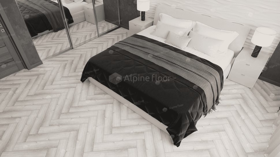 Виниловый ламинат "Alpine Floor" Parquet Light Дуб Альхена (600*125*4 мм) — купить в Ногинске