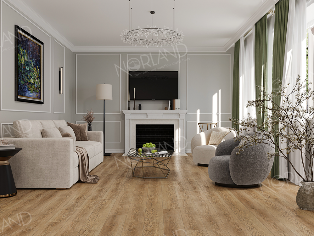 Каменно-полимерный ламинат SPC "Norland" Gaula (1220*183*4 мм) — купить в Ногинске