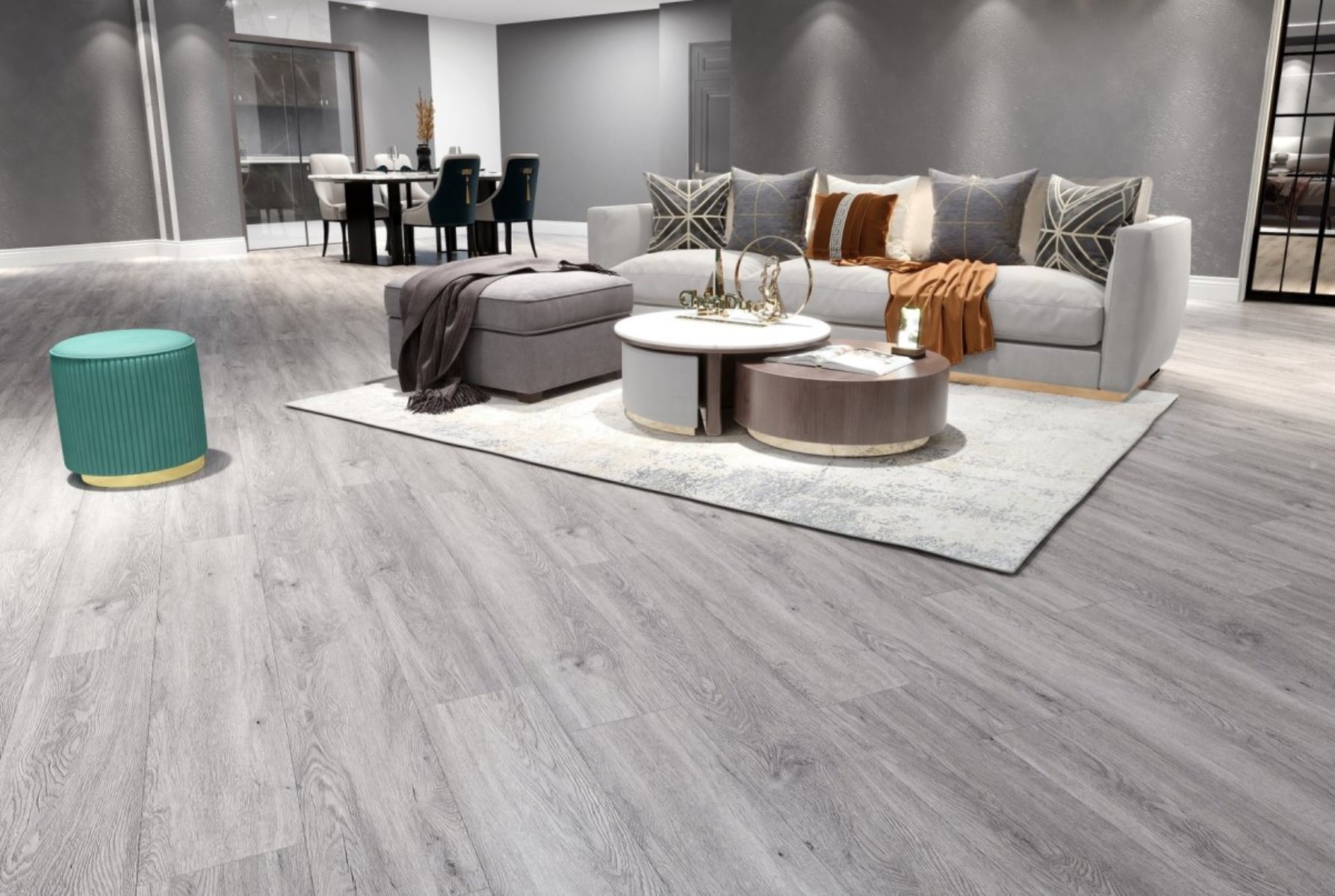 SPC ламинат "OneFloor" ЕСО 5064 (4V фаска) (1220*184*4 мм) — купить в Ногинске