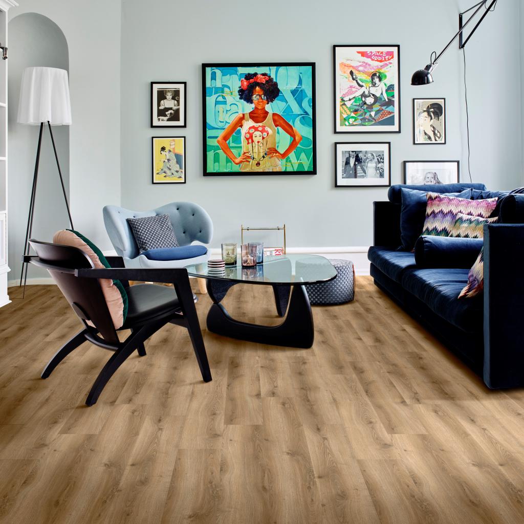 SPC ламинат "Adelar" Solida Acoustic 03826 Traditional Oak (1219*178*5 мм) — купить в Ногинске