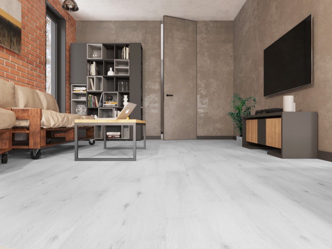 Замковая ПВХ плитка "Art Tile" Ясень Эдмонтон (920*150*4 мм) — купить в Ногинске