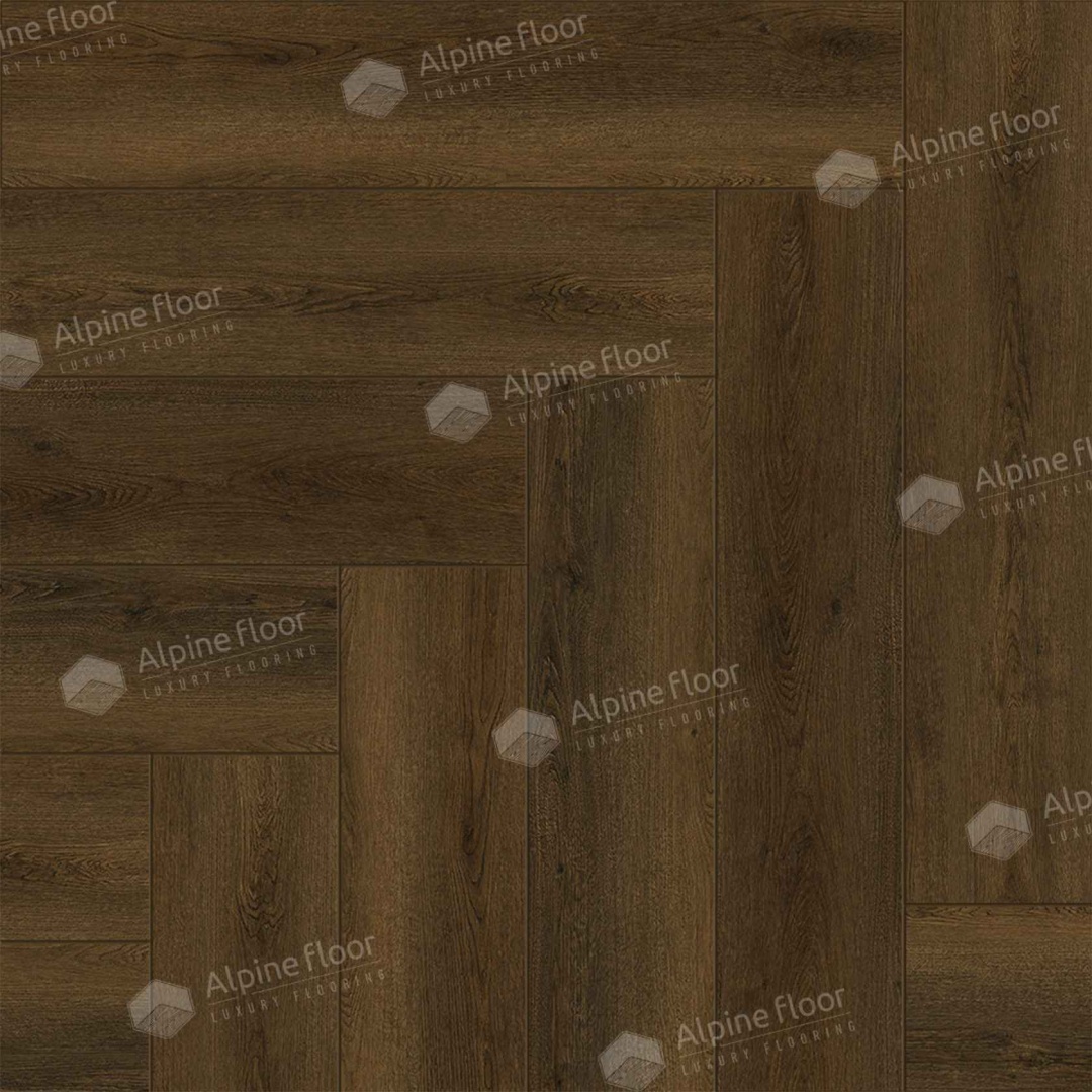 Кварцвиниловая плитка LVT "Alpine Floor" Дуб Далим (590*118*2,5 мм) — купить в Ногинске