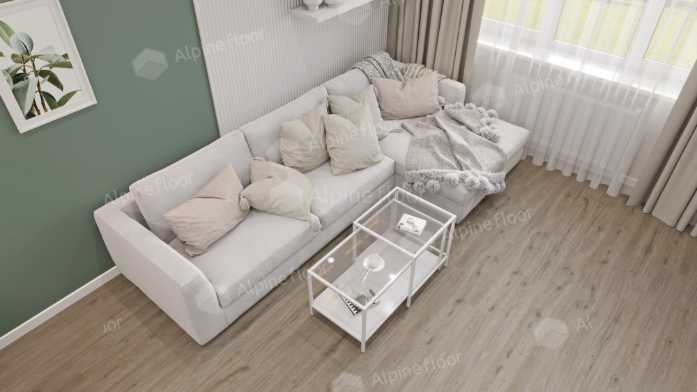 SPC Ламинат "Alpine Floor" Прэсто (1220*183*4 мм) — купить в Ногинске
