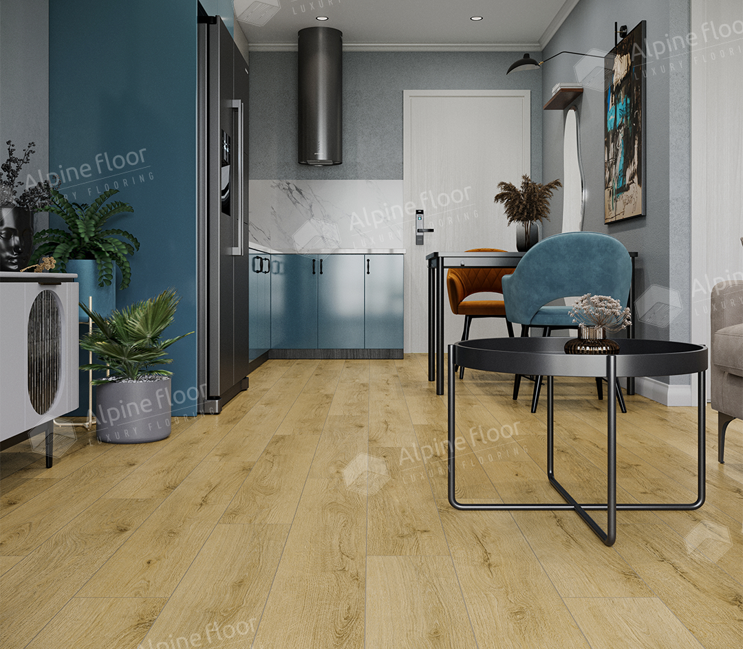 SPC ламинат "Alpine Floor" Умбра (1220*183*4 мм) — купить в Ногинске