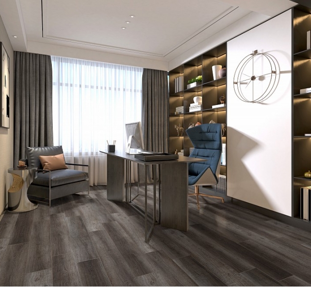 SPC ламинат "CronaFloor" Wood 4V Дуб Джакарта (1200*180*4 мм) — купить в Ногинске