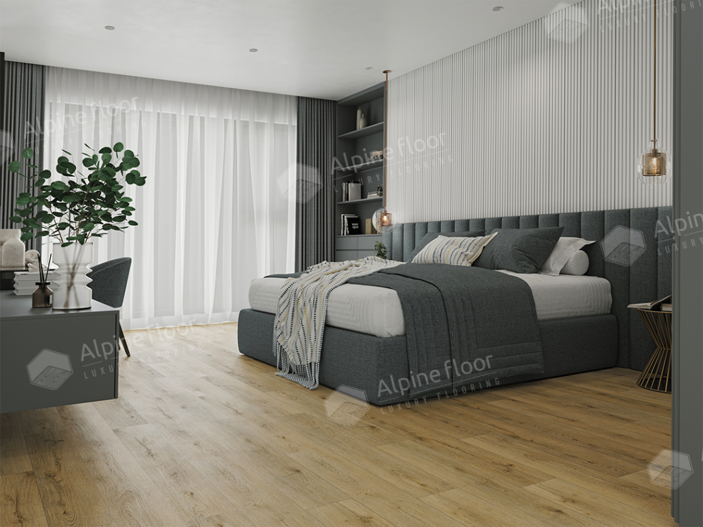 SPC ламинат "Alpine Floor" Калькутта (1220*183*4 мм) — купить в Ногинске