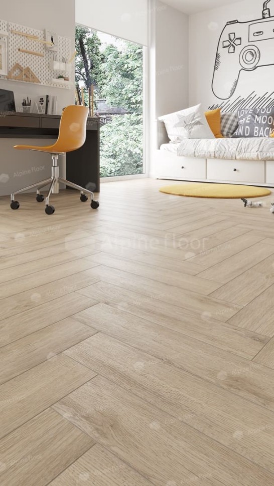 Виниловая плитка "Alpine Floor" Parquet LVT Дуб Медия (590*118*2,5 мм) — купить в Ногинске
