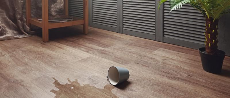 Кварцвиниловая плитка "Aquafloor" AF6033 Glue (1219,2*177,8*2 мм) — купить в Ногинске