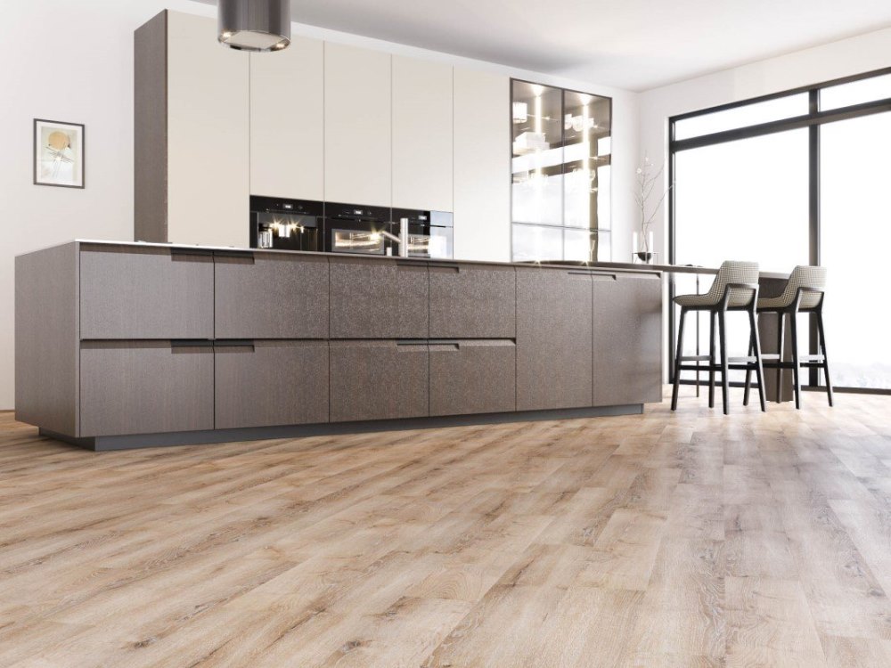 Замковая ПВХ плитка "Art Tile" Дуб Шеридан (920*150*4 мм) — купить в Ногинске