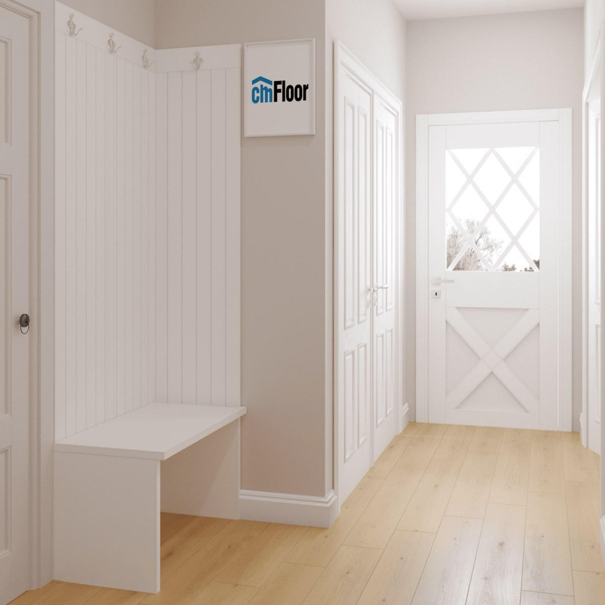 Виниловое напольное покрытие ScandiWood 09 Дуб Орегон (180*1220*5 мм) — купить в Ногинске