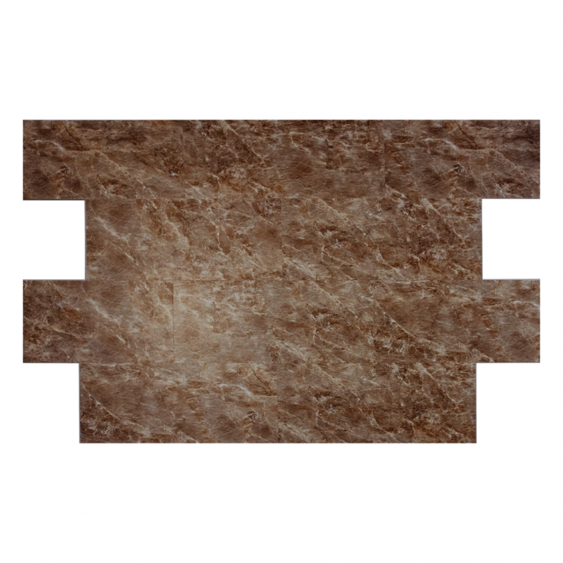 SPC плитка Мрамор Марон 115 (600*300*4 мм) — купить в Ногинске