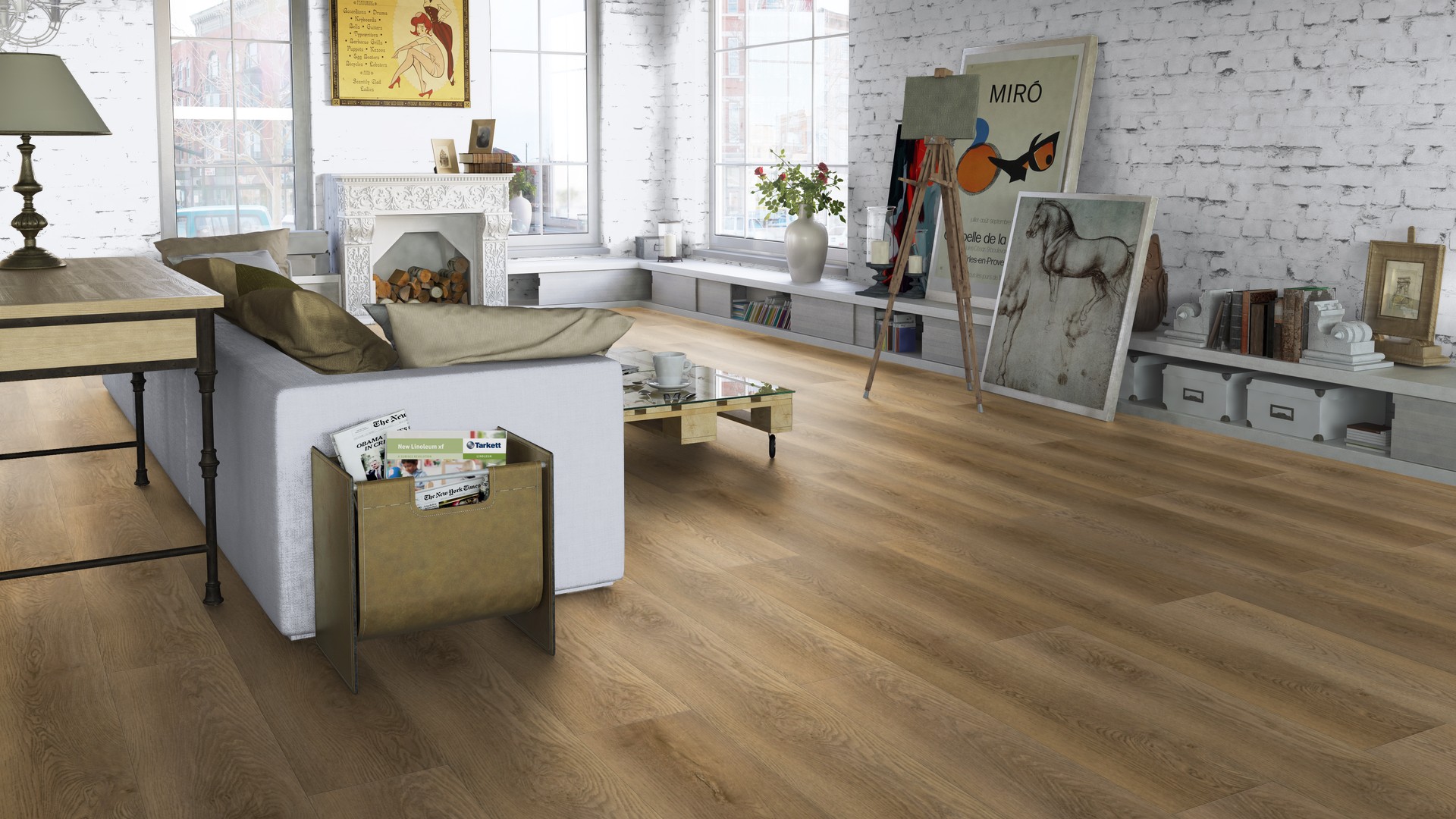 SPC ламинат "Tarkett" Deep House Stanley (1400*225*4,6 мм) — купить в Ногинске